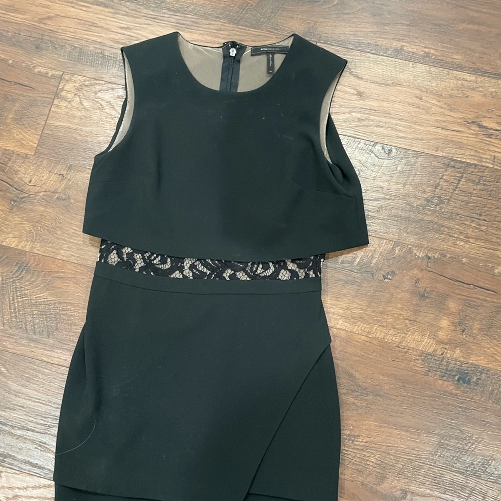 Bcbg black jumpsuit